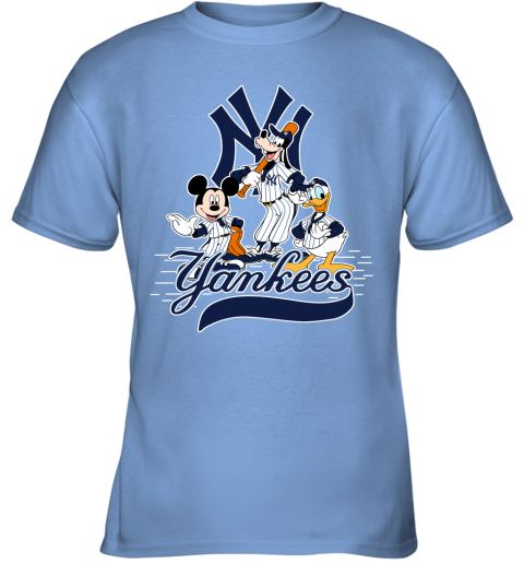 MLB Los Angeles Dodgers Mickey Mouse Donald Duck Goofy Baseball T Shirt  Youth T-Shirt