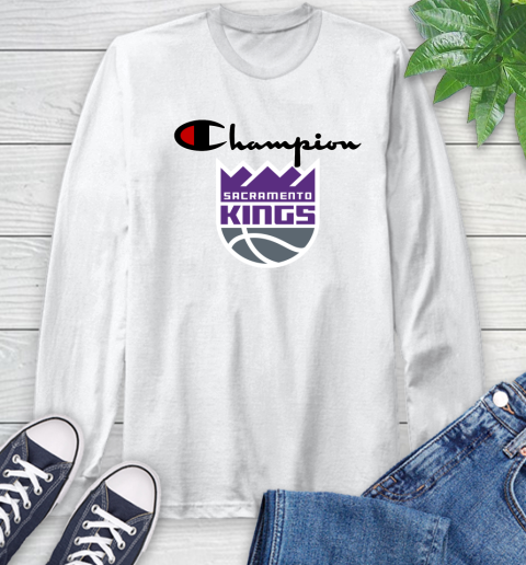 NBA Basketball Sacramento Kings Champion Shirt Long Sleeve T-Shirt
