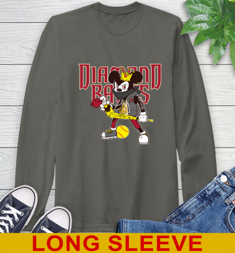 Arizona Diamondbacks MLB Baseball Mickey Peace Sign Sports Long Sleeve T-Shirt 8