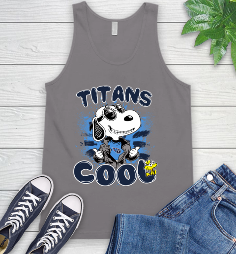 NFL Football Tennessee Titans Cool Snoopy Shirt Tank Top 6