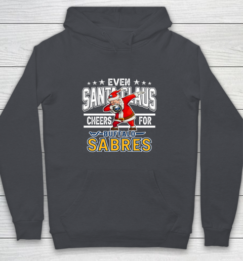 Buffalo Sabres Even Santa Claus Cheers For Christmas NHL Youth Hoodie 5