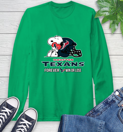 NFL The Peanuts Movie Snoopy Forever Win Or Lose Football Houston Texans 64