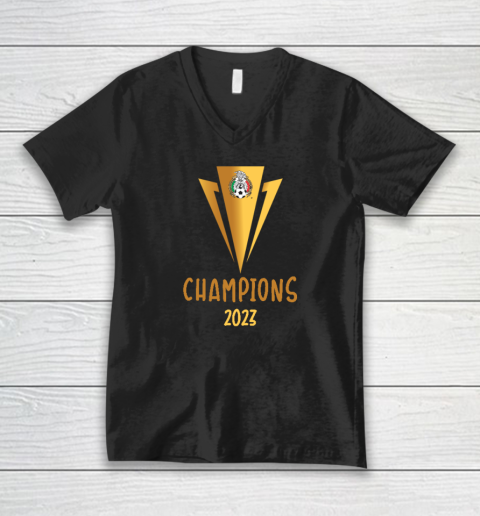 Mexico Gold Cup Champions V-Neck T-Shirt