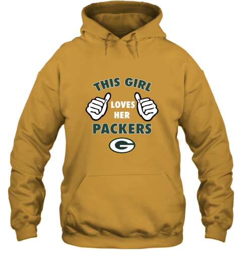 Best this girl loves her Green Bay Packers T-shirt, hoodie