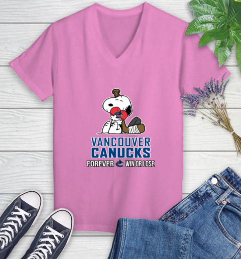 NHL The Peanuts Movie Snoopy Forever Win Or Lose Hockey Vancouver Canucks 90