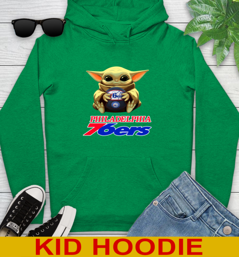 NBA Basketball Philadelphia 76ers Star Wars Baby Yoda Shirt 141