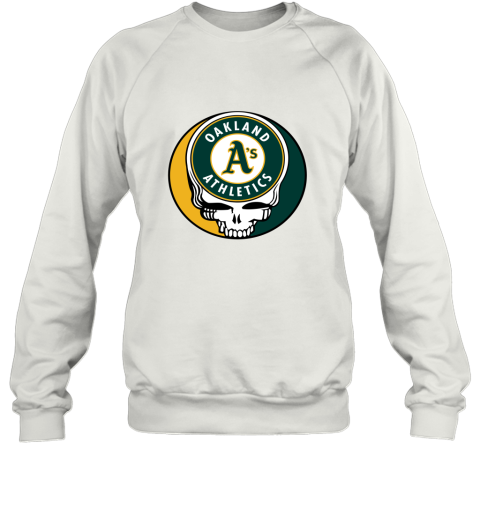 Oakland Athletics The Grateful Dead Baseball Mlb Mashup Sweatshirt