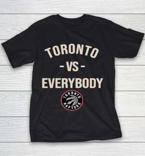 Toronto Raptors Vs Everybody Youth T-Shirt