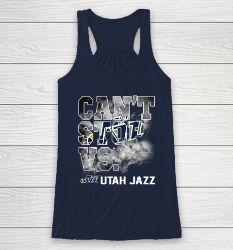 NBA Utah Jazz Basketball Can't Stop Vs Racerback Tank 8