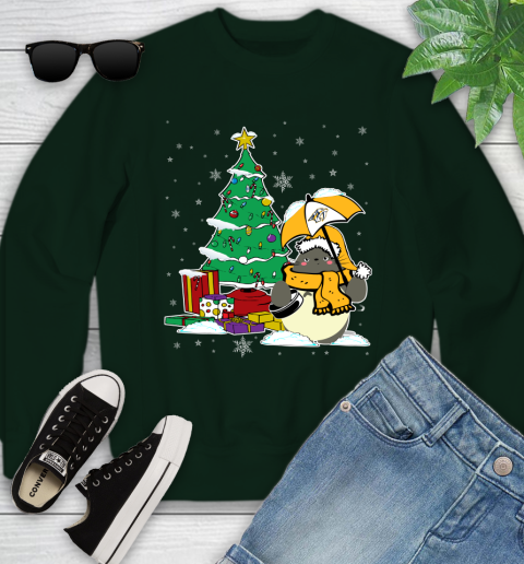 Nashville Predators NHL Hockey Cute Tonari No Totoro Christmas Sports Youth Sweatshirt 9