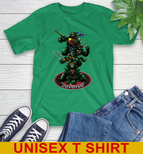 NHL Hockey Arizona Coyotes Teenage Mutant Ninja Turtles Shirt T-Shirt 7