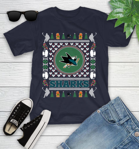 San Jose Sharks Merry Christmas NHL Hockey Loyal Fan Ugly Shirt 101