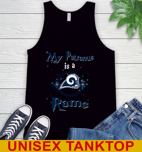 NFL Football Harry Potter My Patronus Is A Los Angeles Rams Tank Top