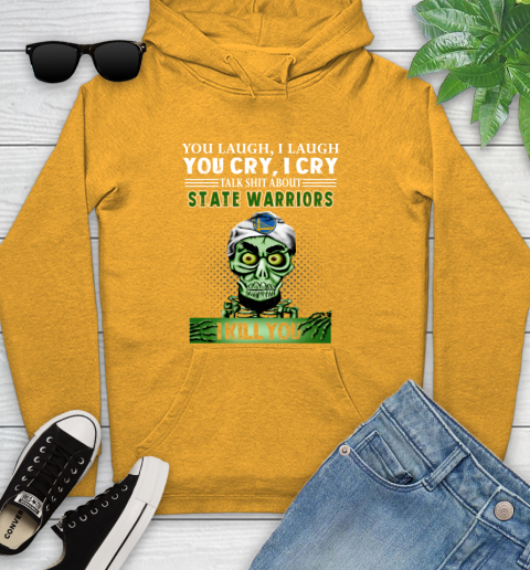 NBA Talk Shit About Golden State Warriors I Kill You Achmed The Dead Terrorist Jeffrey Dunham Basketball Youth Hoodie 2