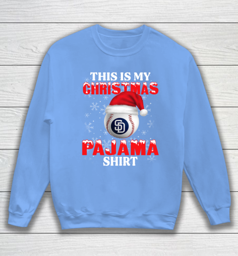 San Diego Padres This Is My Christmas Pajama Shirt MLB Sweatshirt 8