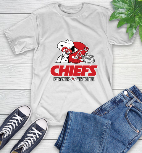 NFL The Peanuts Movie Snoopy Forever Win Or Lose Football Kansas City Chiefs