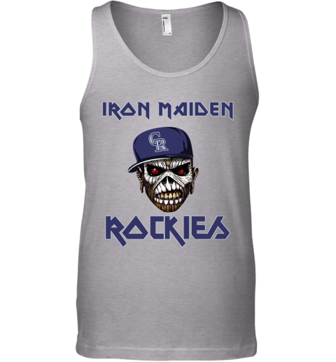 MLB Colorado Rockies Iron Maiden Rock Band Music Baseball Sports