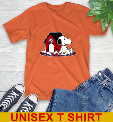 MLB Baseball Washington Nationals Snoopy The Peanuts Movie Shirt T-Shirt 5