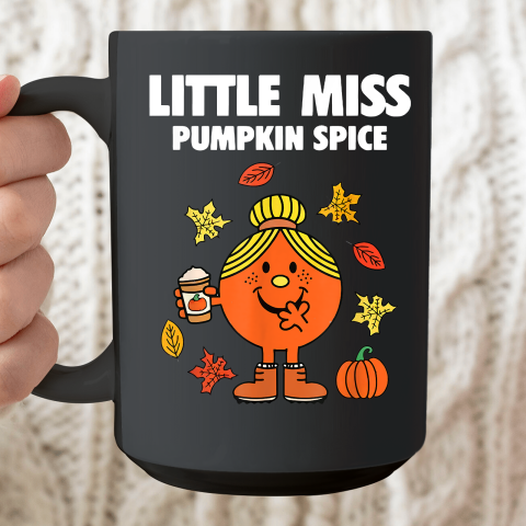 Little Miss Pumpkin Spice Ceramic Mug 15oz