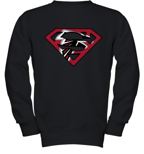 We Are Undefeatable The Atlanta Falcons x Superman NFL Youth Sweatshirt