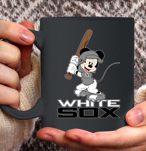 MLB Baseball Chicago White Sox Cheerful Mickey Mouse Shirt Ceramic Mug 11oz