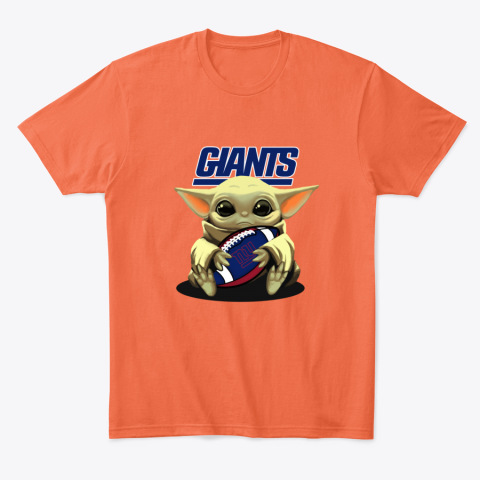 nmn8 baby yoda loves the new york giants classic t shirt 2 front orange