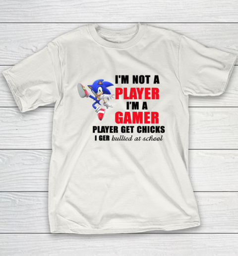 I'm Not A Player I'm A Gamer Youth T-Shirt