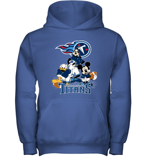 NFL Tennessee Titans Mickey Mouse Donald Duck Goofy Football T Shirt UQFuYC85OR8 youth hoodie 43 95 151514 front royal