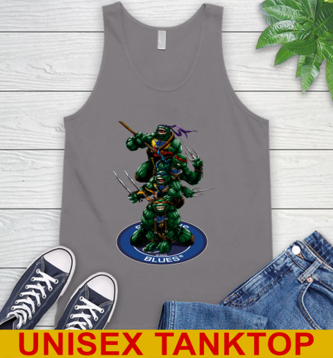 NHL Hockey St.Louis Blues Teenage Mutant Ninja Turtles Shirt Tank Top 7