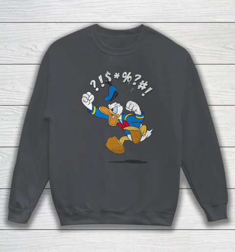 Disney Mickey And Friends Donald Angry Jump Sweatshirt 4