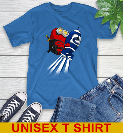 NHL Hockey Vancouver Canucks Deadpool Minion Marvel Shirt T-Shirt 11