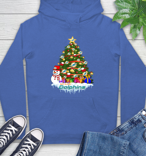 Miami Dolphins Merry Christmas NFL Football Sports Hoodie 9