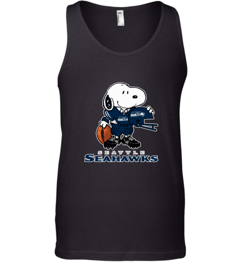 Snoopy A Strong And Proud Seattle Seahawks Player NFL Tank Top