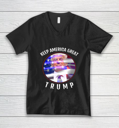 Keep America Great Trump 2020 Election Day V-Neck T-Shirt