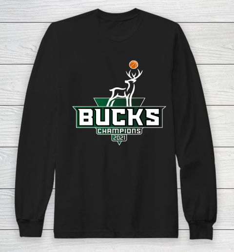 Bucks Champions NBA Championship 2021 Long Sleeve T-Shirt