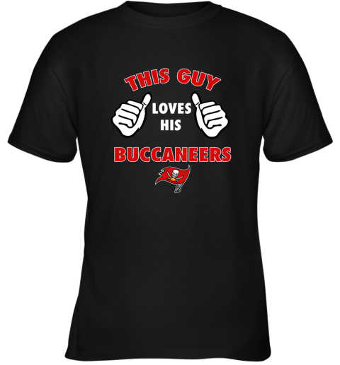 This Guy Loves His Tampa Bay Buccaneers Youth T-Shirt