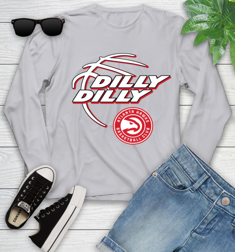 NBA Atlanta Hawks Dilly Dilly Basketball Sports Youth Long Sleeve 5