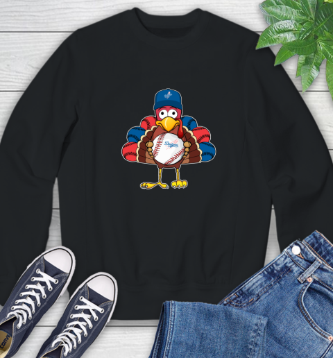 Los Angeles Dodgers Turkey thanksgiving Sweatshirt 2