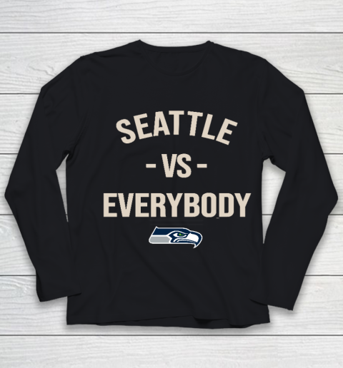 Seattle Seahawks Vs Everybody Youth Long Sleeve