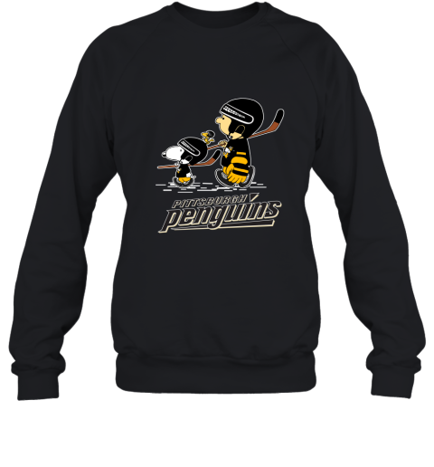 Let's Play Pittsburgh Penguins Ice Hockey Snoopy NHL Sweatshirt