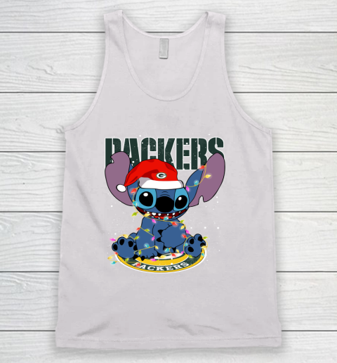 Green Bay Packers NFL Football noel stitch Christmas Tank Top