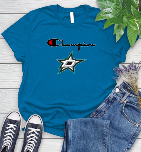 NHL Hockey Dallas Stars Champion Shirt Women's T-Shirt 5