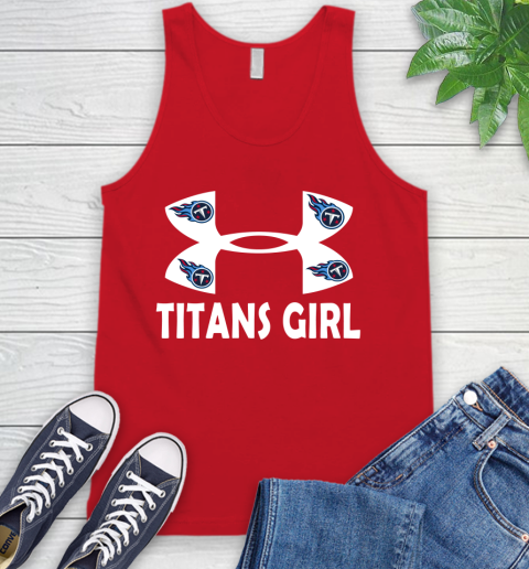 NFL Tennessee Titans Girl Under Armour Football Sports Tank Top 5