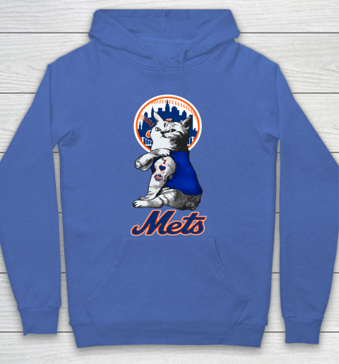 MLB Baseball My Cat Loves New York Mets Hoodie 6