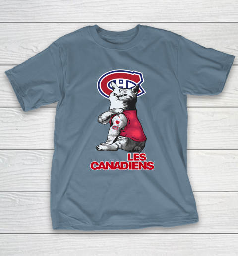 NHL My Cat Loves Montreal Canadiens Hockey T-Shirt 6