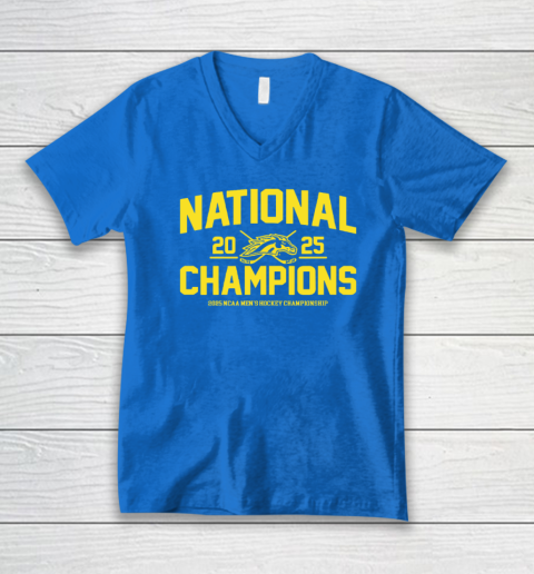 Western Michigan 2025 National Champions V-Neck T-Shirt 4