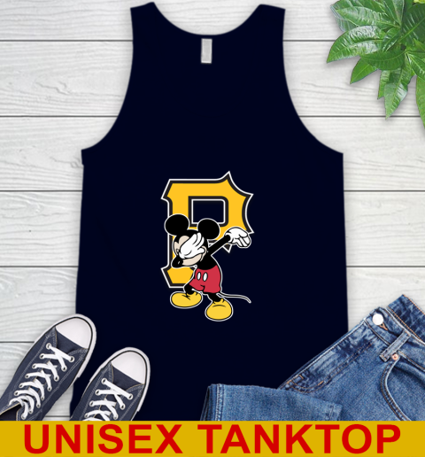Pittsburgh Pirates MLB Baseball Dabbing Mickey Disney Sports Tank Top 3
