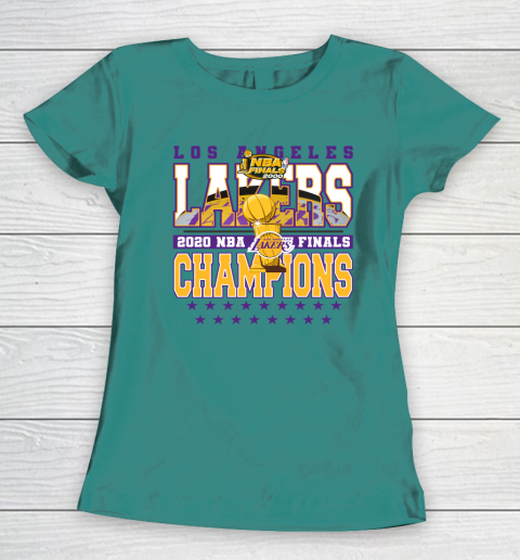 LA Lakers 2020 NBA Finals Champions Women's T-Shirt 10