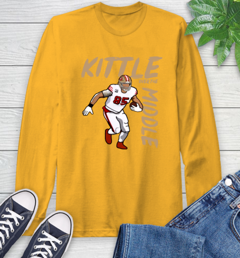 George Kittle Kittle Over the Middle San Francisco Shirt 60