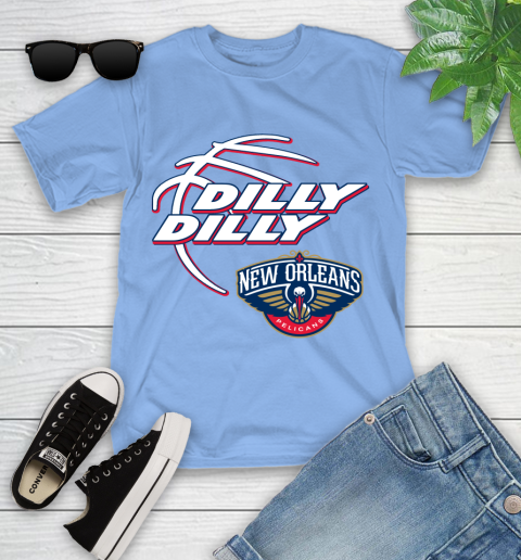 NBA New Orleans Pelicans Dilly Dilly Basketball Sports Youth T-Shirt 11